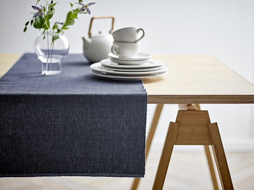 Melange Stolna Traka 48 x 150 cm zelena