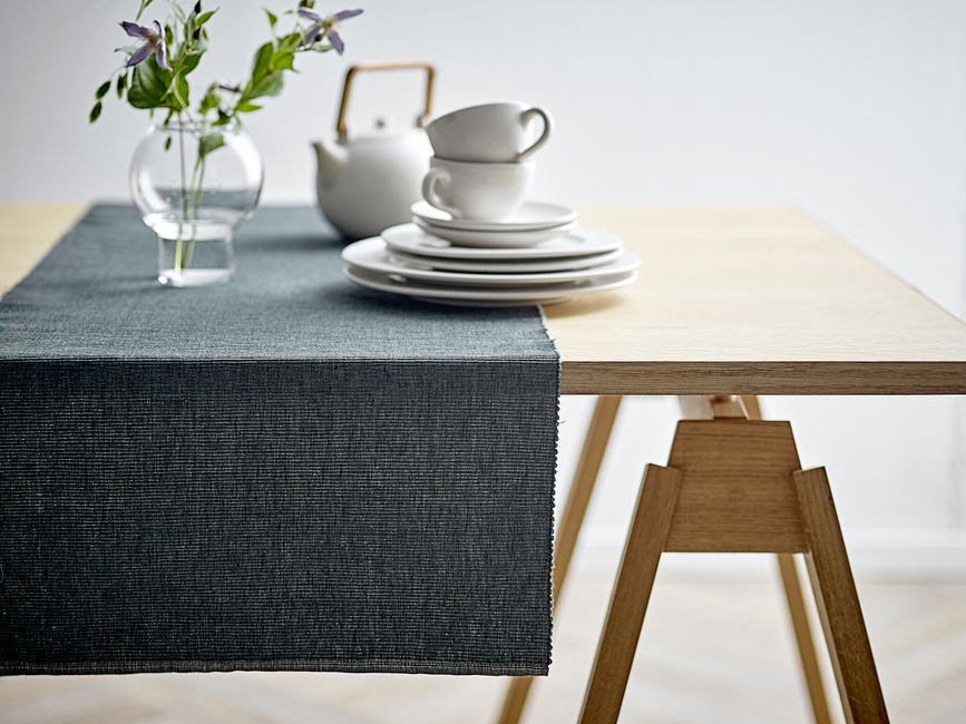 Melange Stolna Traka 48 x 150 cm zelena