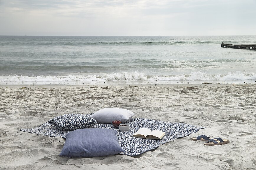 Melange Jastuk dekorativni 50 x 50 cm indigo