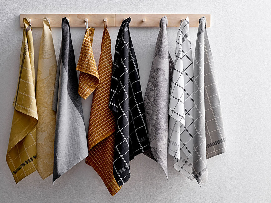 Minimal Πετσέτα Κουζίνας, μαύρη