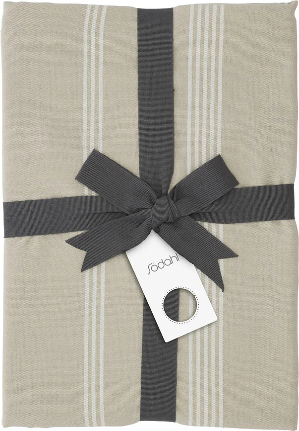 Moments Linen Tablecloth 140 x 320 cm, light brown