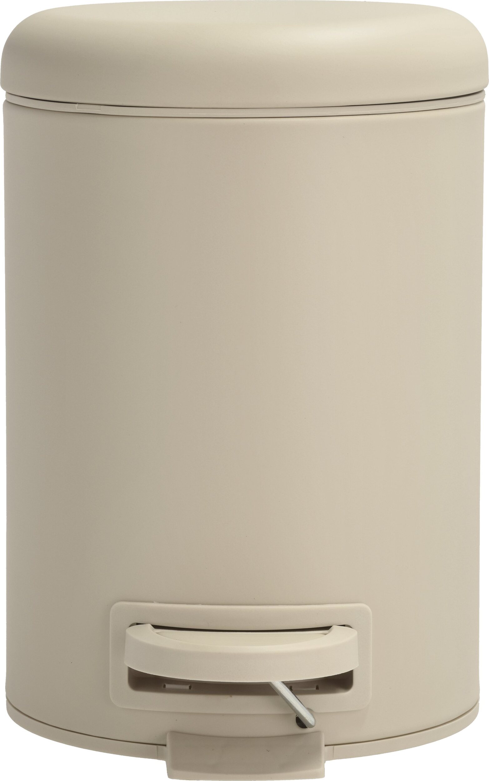 Badezimmerkörbe Mono Ii Badezimmer-Abfallbehälter 3 L Beige