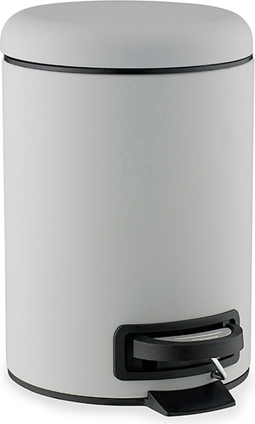 Mono Poubelle de salle de bain, 3 L, grise