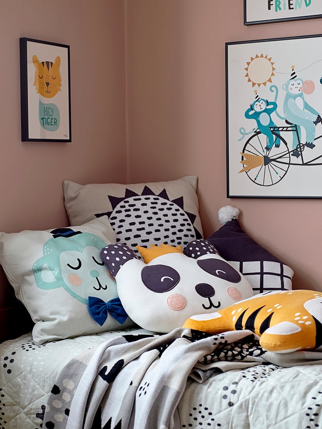 Monty Jastuk dekorativni motiv majmuna 45 x 45 cm