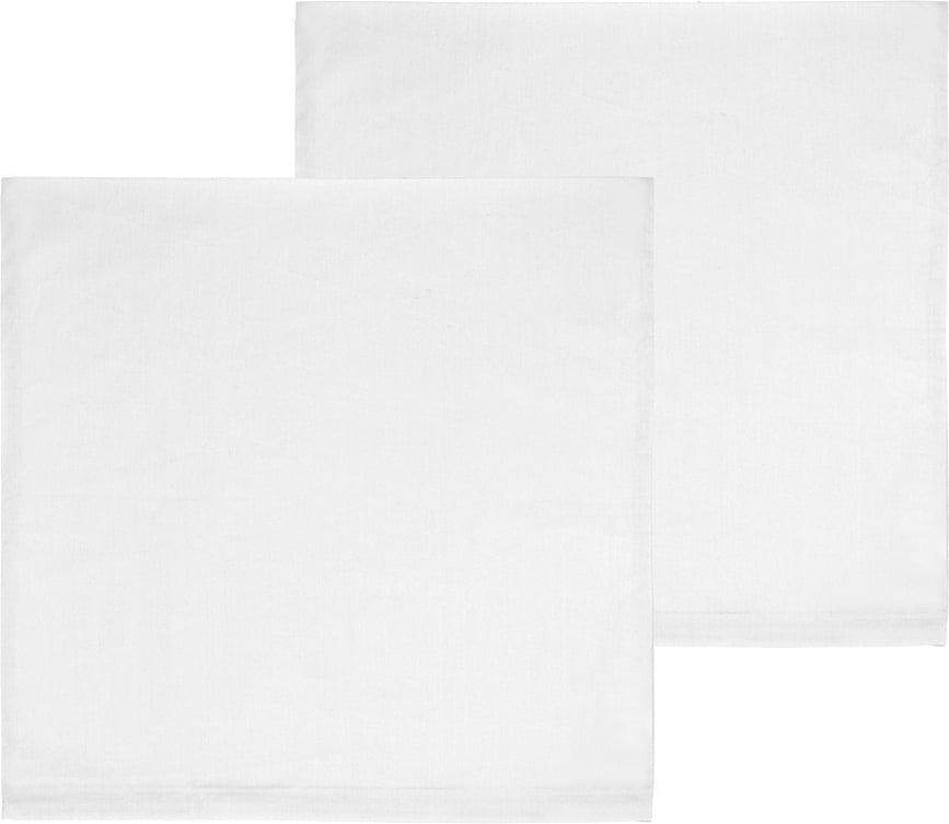 Наволочки Calm 60 x 63 см, білі, 2 шт.