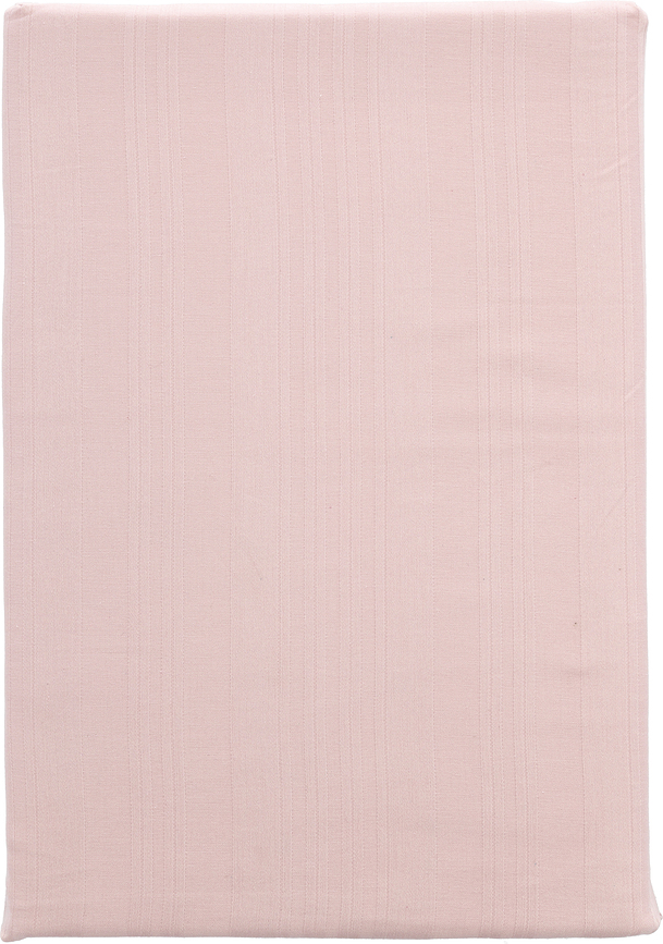 Noble Housse de Couette avec fermeture éclair, 140 x 220 cm, rose, avec taie d'oreiller 60 x 63 cm