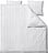 Noble Posteljina 200 x 220 cm bijela 2 jastučnice 60 x 63 cm