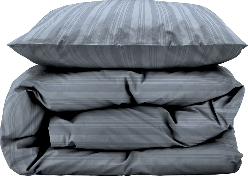 Noble Posteljnina, 140 x 220 cm, svetlo modra, z blazino 60 x 63 cm