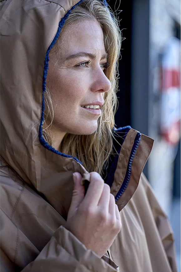 North Parka for Ice Swimming L/XL, light brown