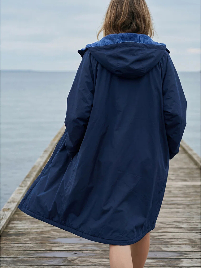 North Parka voor winterzwemmen L/XL, marineblauw