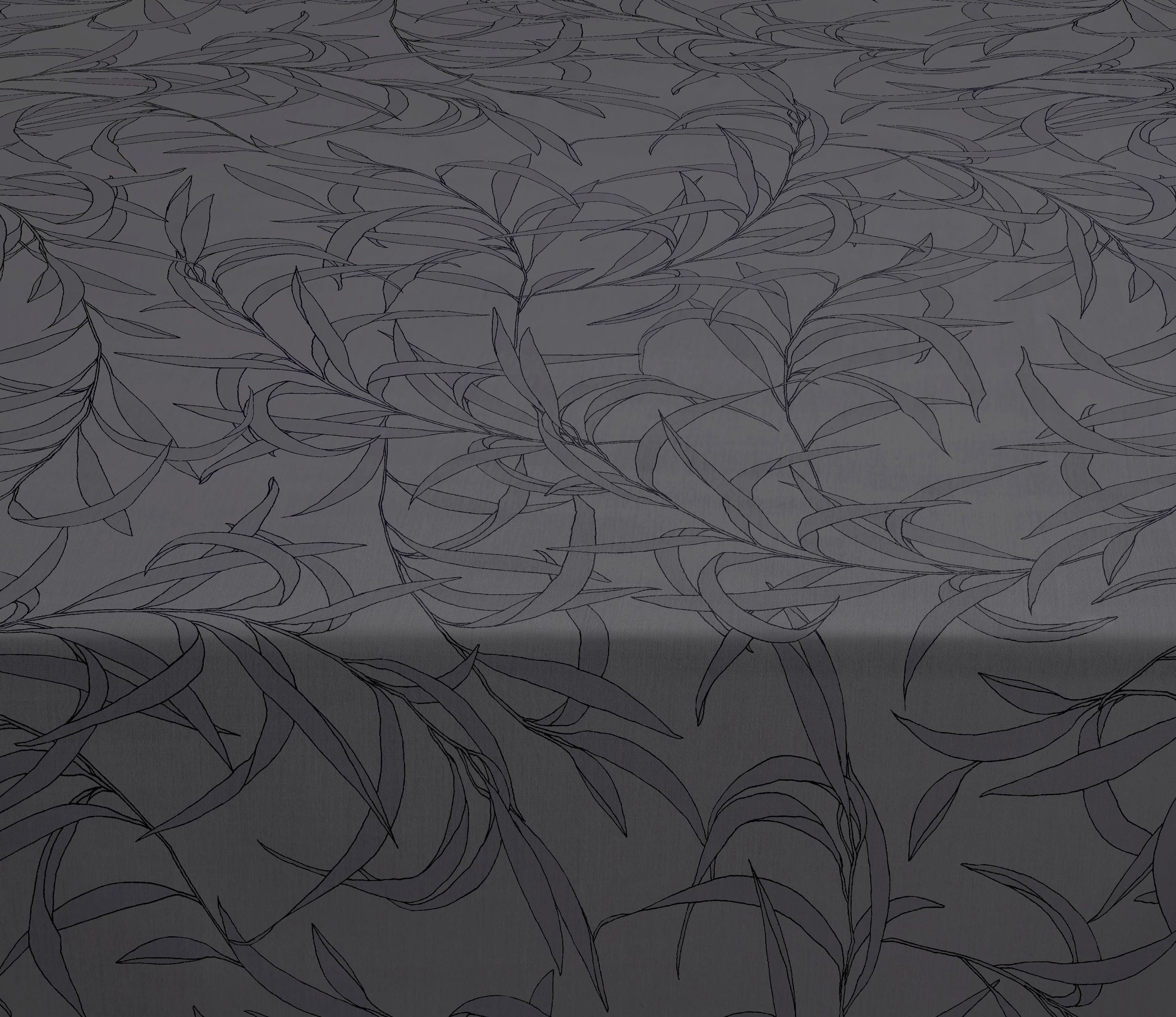 Obrus Breeze Damask 140 x 270 cm szary