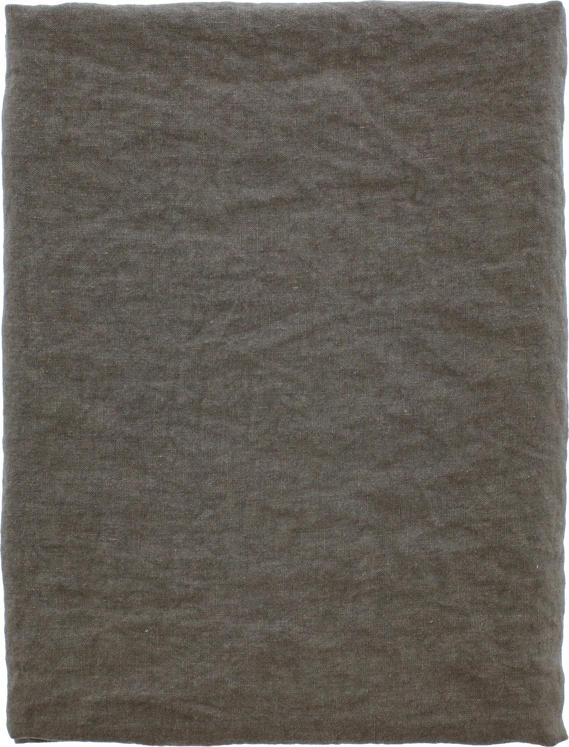 Obrus Pure Linen 140 x 270 cm ziemisty