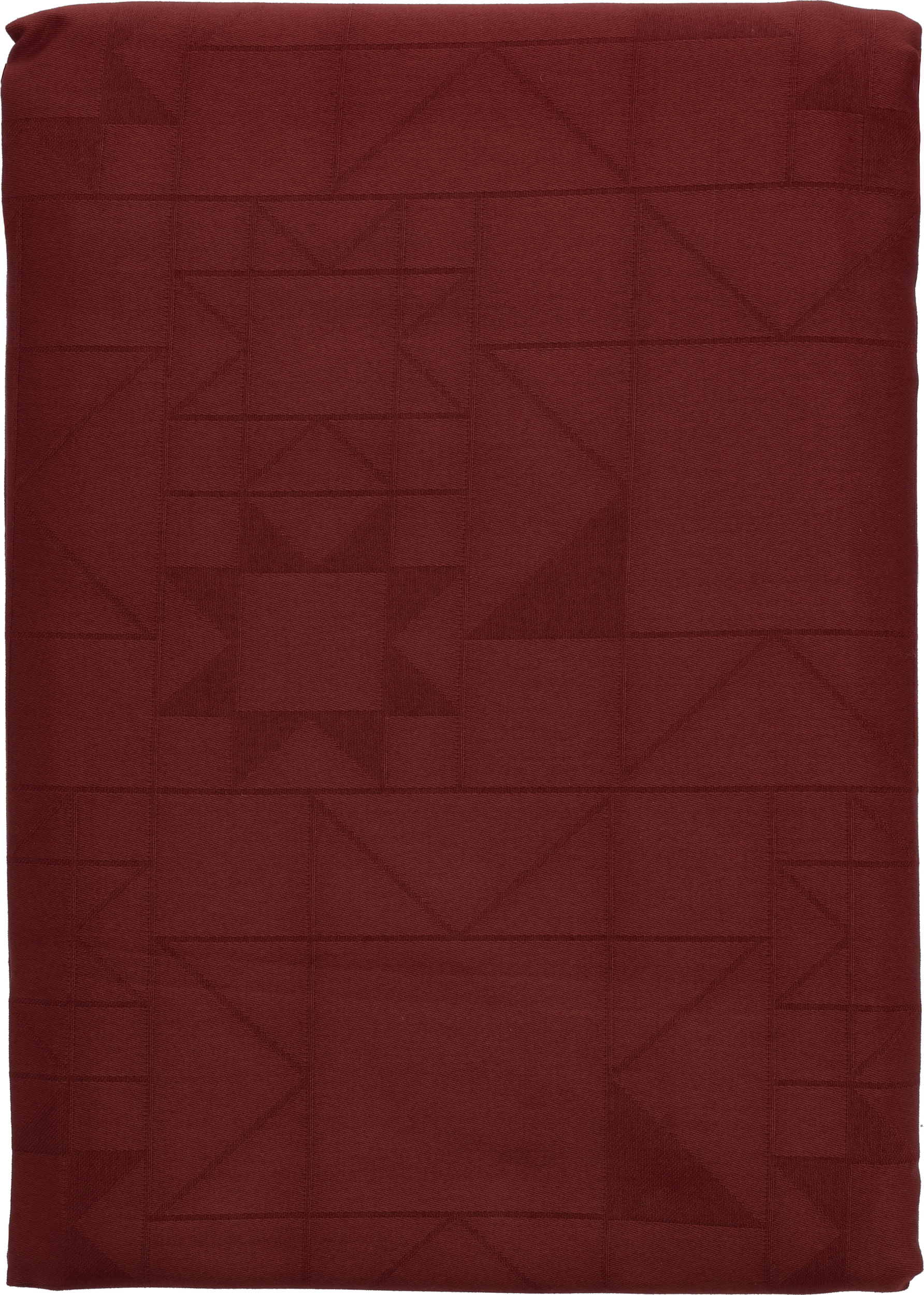 Obrus Star Damask 140 x 370 cm czerwony