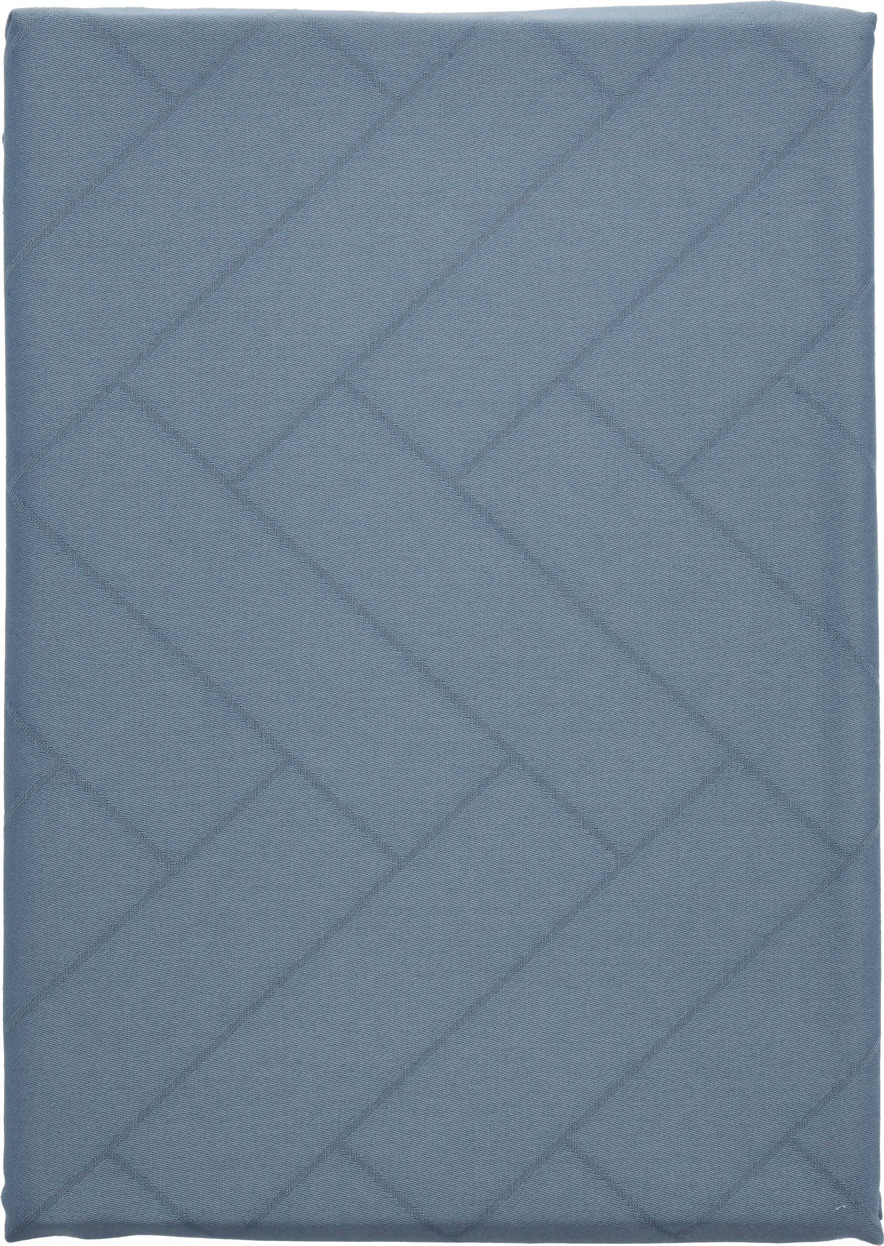 Obrus Tiles Damask 140 x 320 cm błękitny