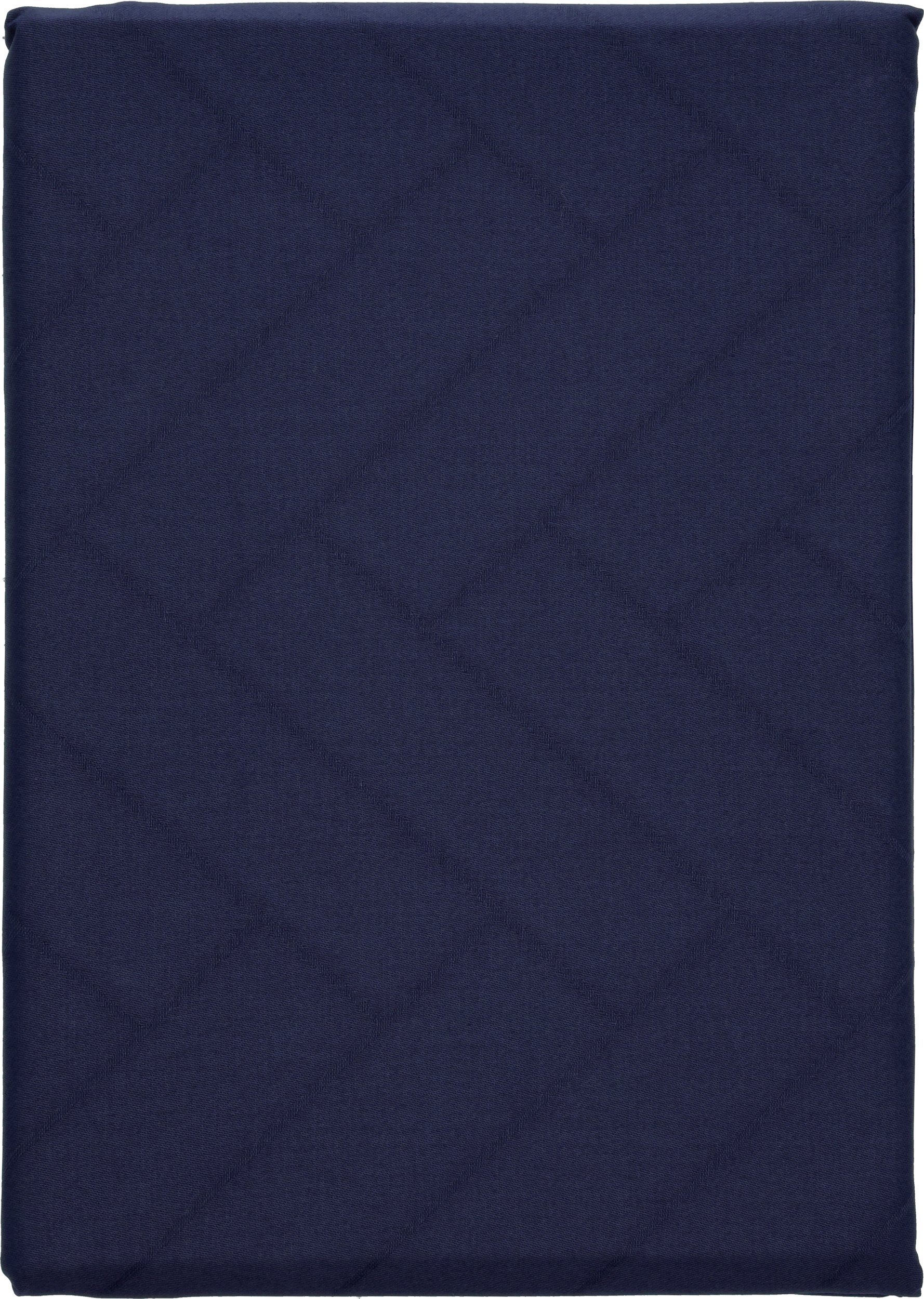 Obrus Tiles Damask 140 x 370 cm indygo