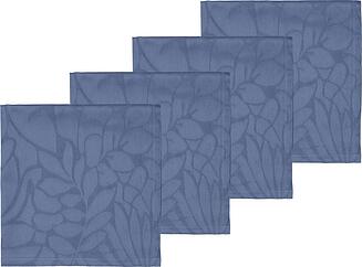 Obrúsky Abstract Leaves Damask 4 ks