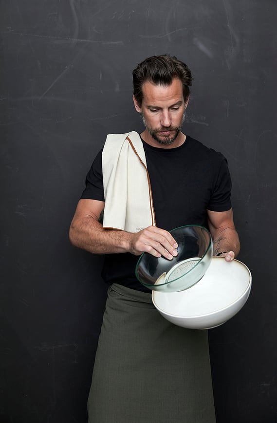 Organic Kuhinjska krpa, 55 x 80 cm, kremna