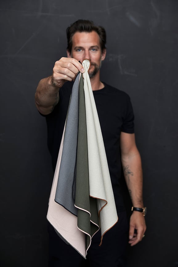 Organic Kuhinjska krpa, 55 x 80 cm, kremna