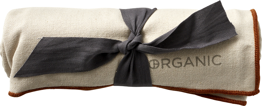 Organic Pregača kuhinjska 70 x 108 cm krem