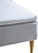 Paklodė su elastine guma Calm baltos spalvos 140 x 210 x 8 cm