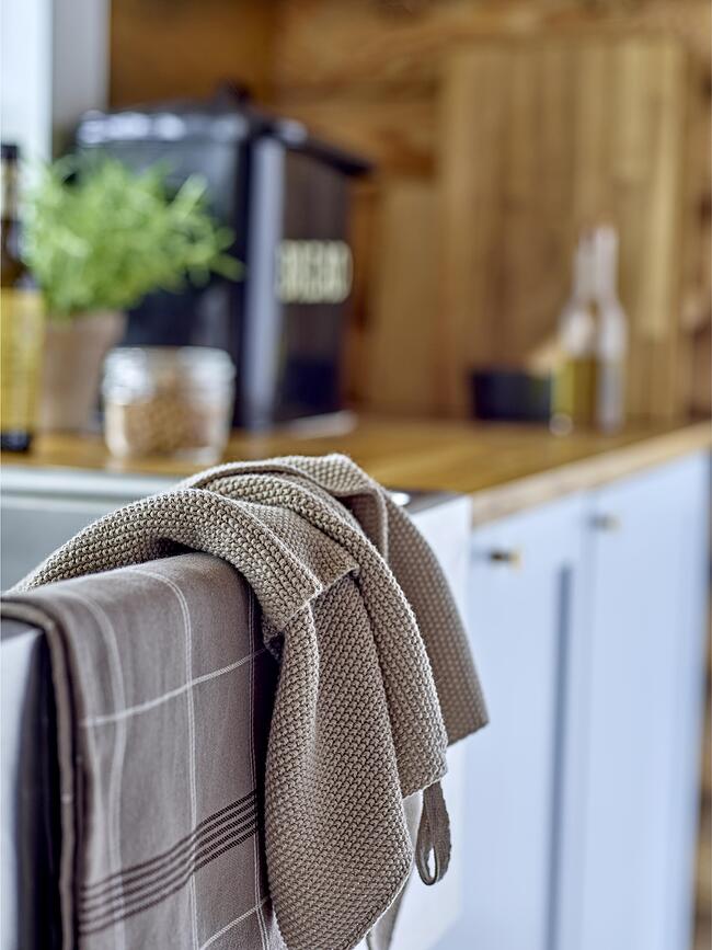 Paño de Cocina Minimal, negro