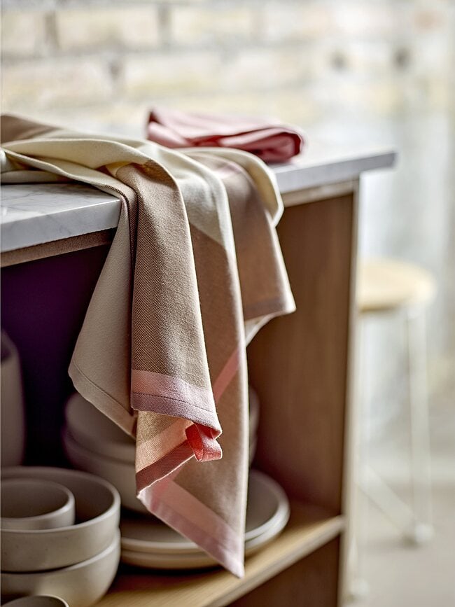 Paños de Cocina Blocks, 50 x 70 cm, azules, 2 unidades