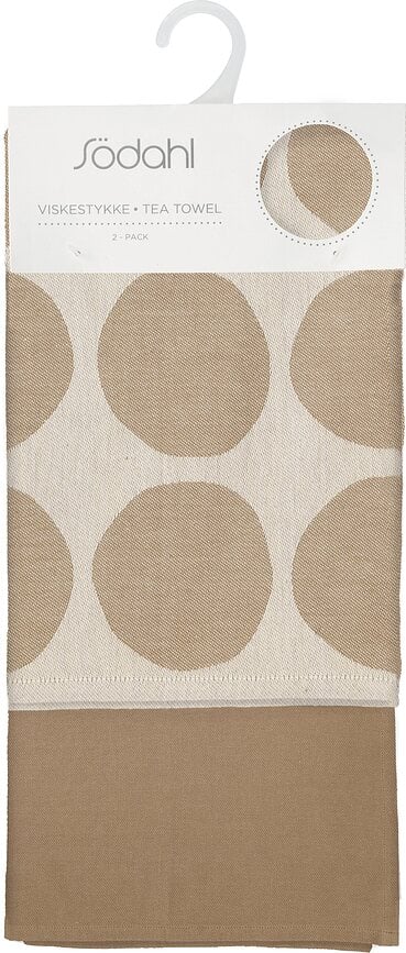 Paños de Cocina Bubbles, 50 x 70 cm, verdes, Pack de 2