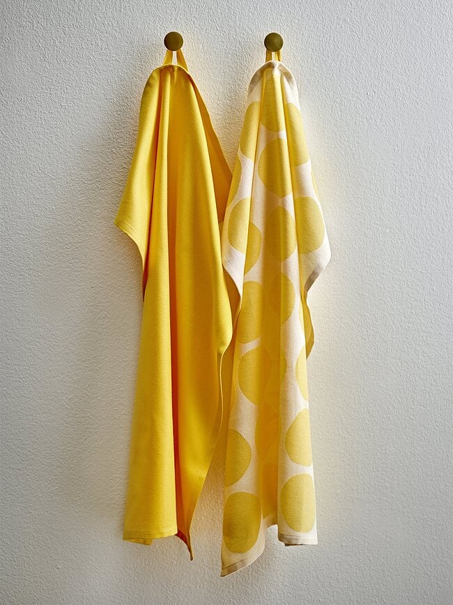 Paños de Cocina Bubbles, 50 x 70 cm, verdes, Pack de 2