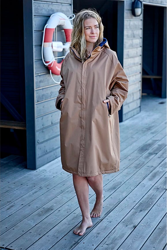 Parka do morsowania North L/XL jasnobrązowa