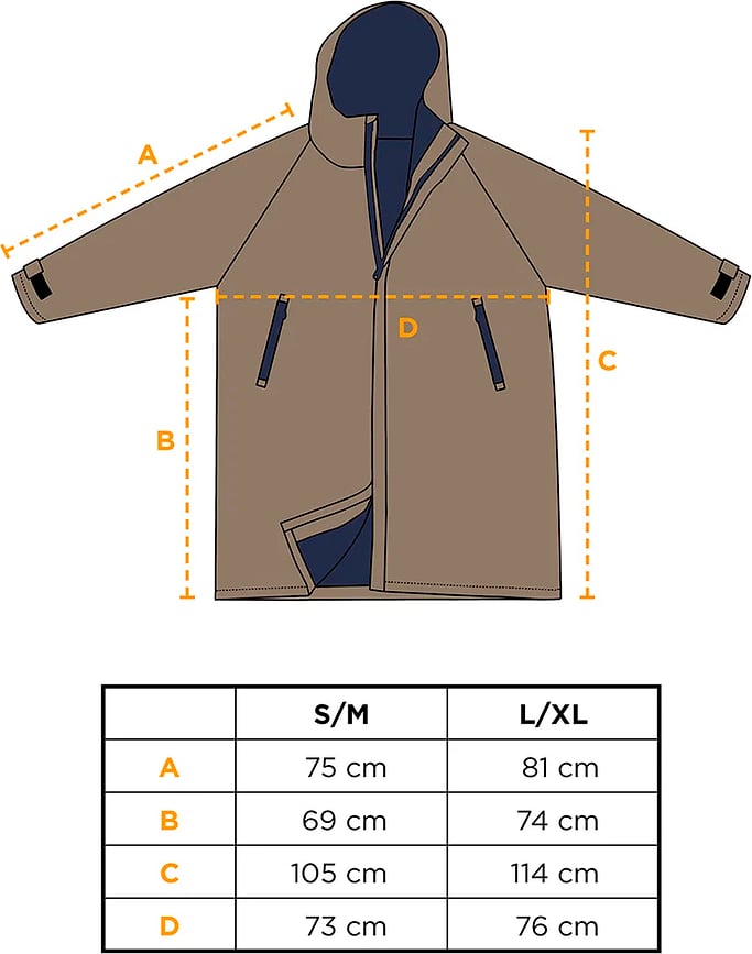 Parka do morsowania North L/XL jasnobrązowa
