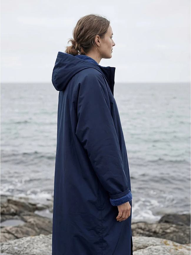 Parka maudynėms šaltame vandenyje North, L/XL, tamsiai mėlyna