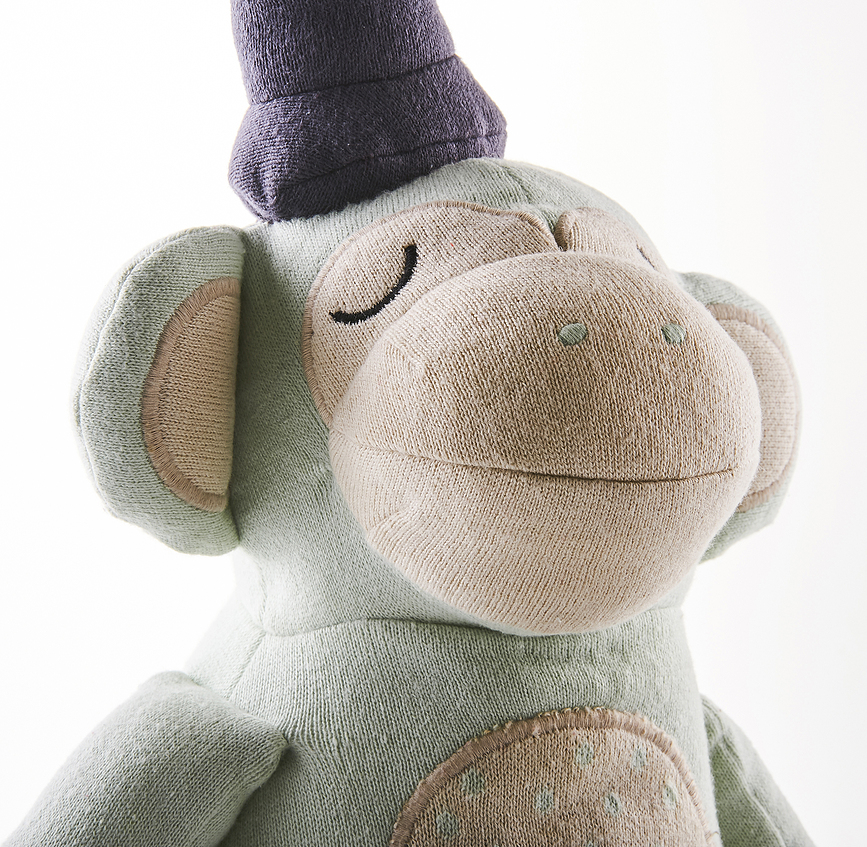 Peluche Mono Monty, 50 cm