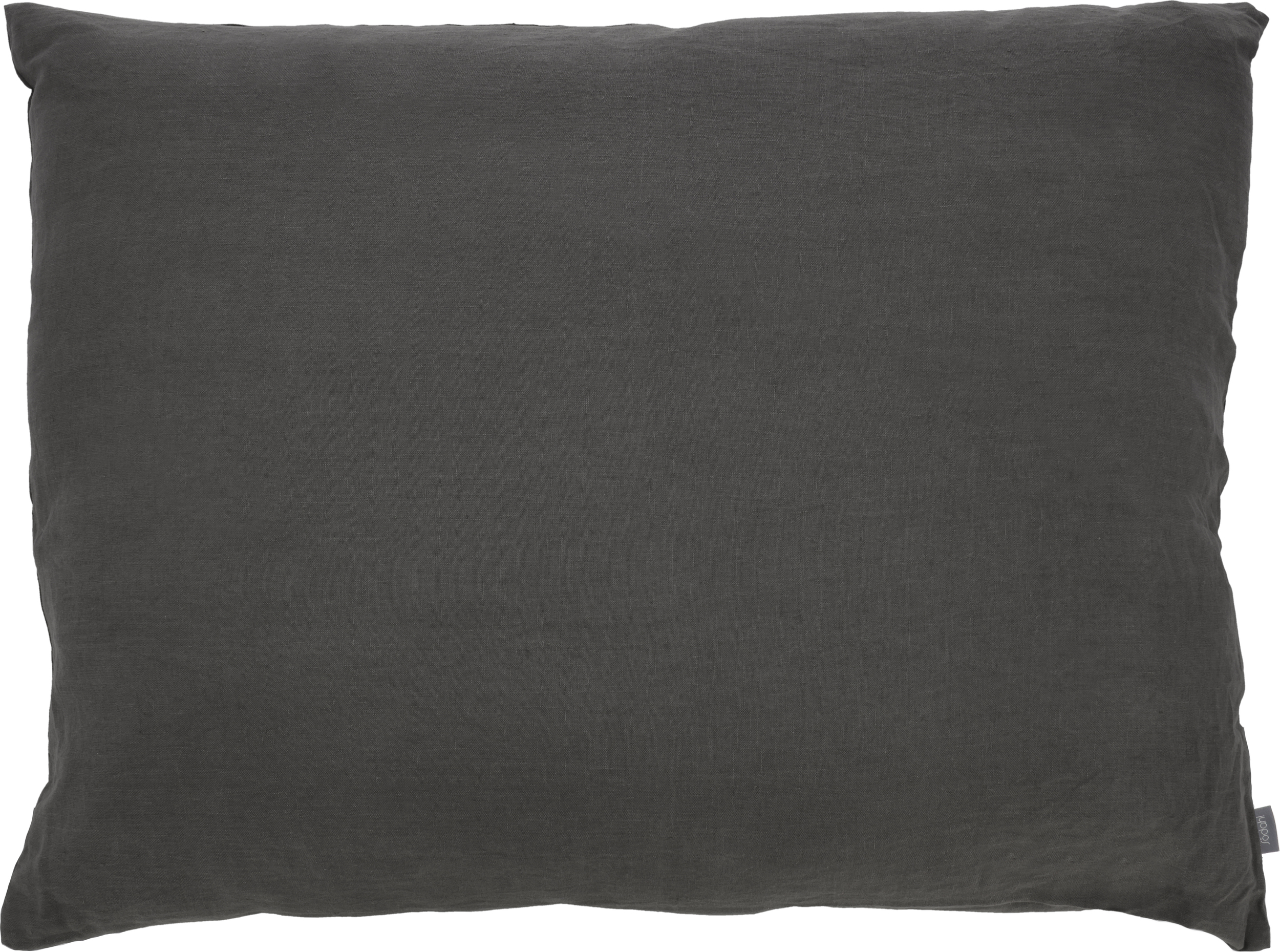 Poduszka Linen 60 x 80 cm szara