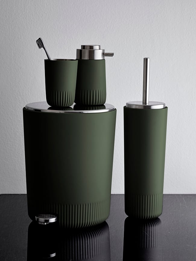 Vaso para cepillos de dientes Plissé, azul