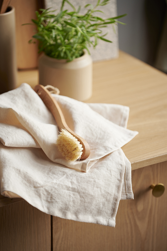 Pure Linen Kuhinjska Krpa lanena 50 x 70 cm boje kadulje