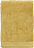 Rankšluostis Comfort Organic geltonos spalvos 50 x 100 cm