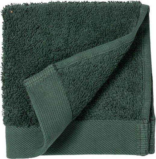 Ręcznik Comfort Organic 30 x 30 cm ciemnozielony