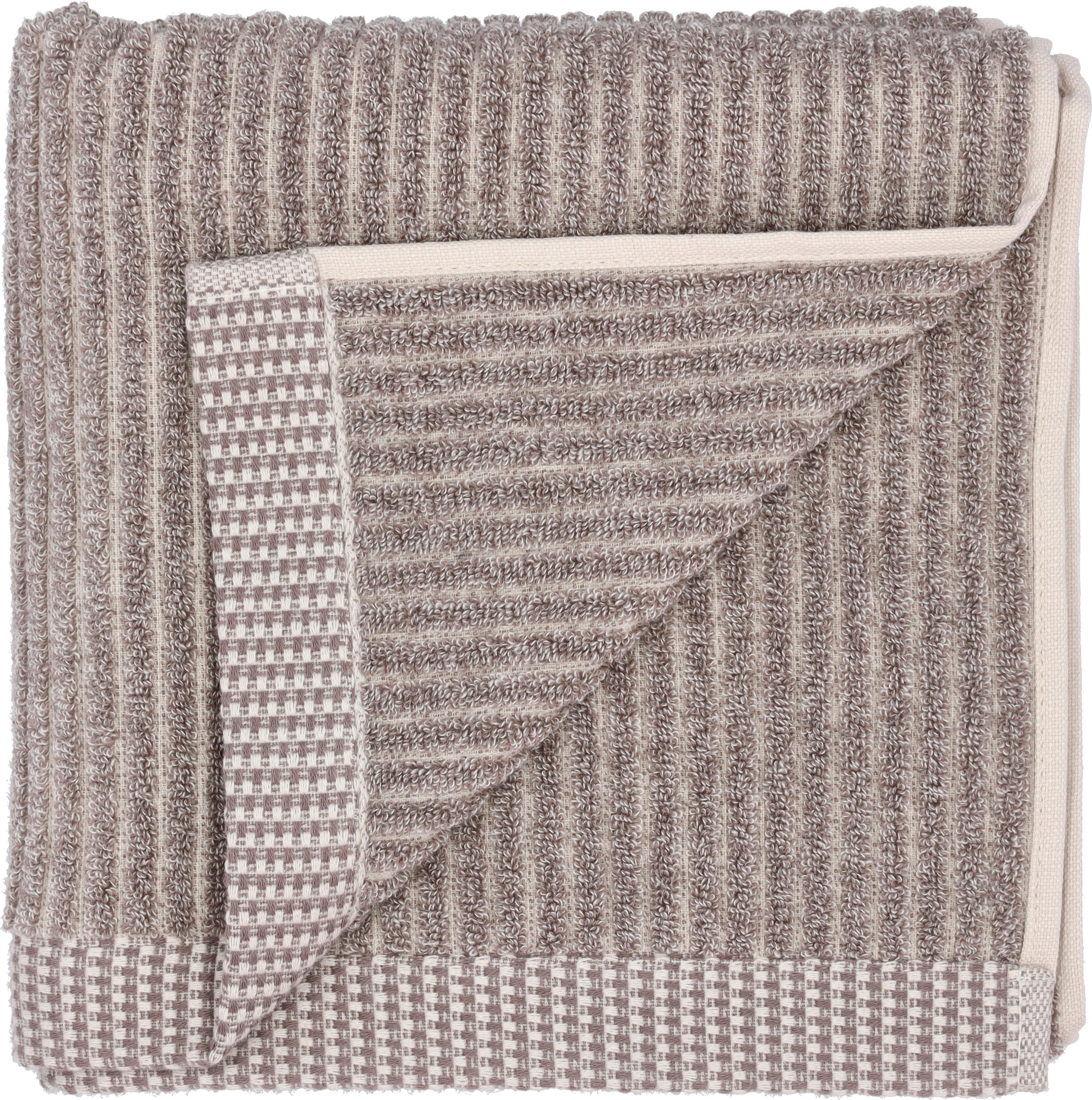 Ręczniki Södahl Melange 40 x 60 cm taupe 2 szt.