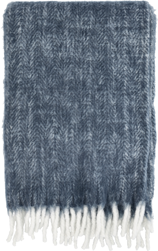 Шалте Brushed 150 x 200 см индигово