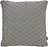Scallop Cushion cover 45 x 45 cm grey