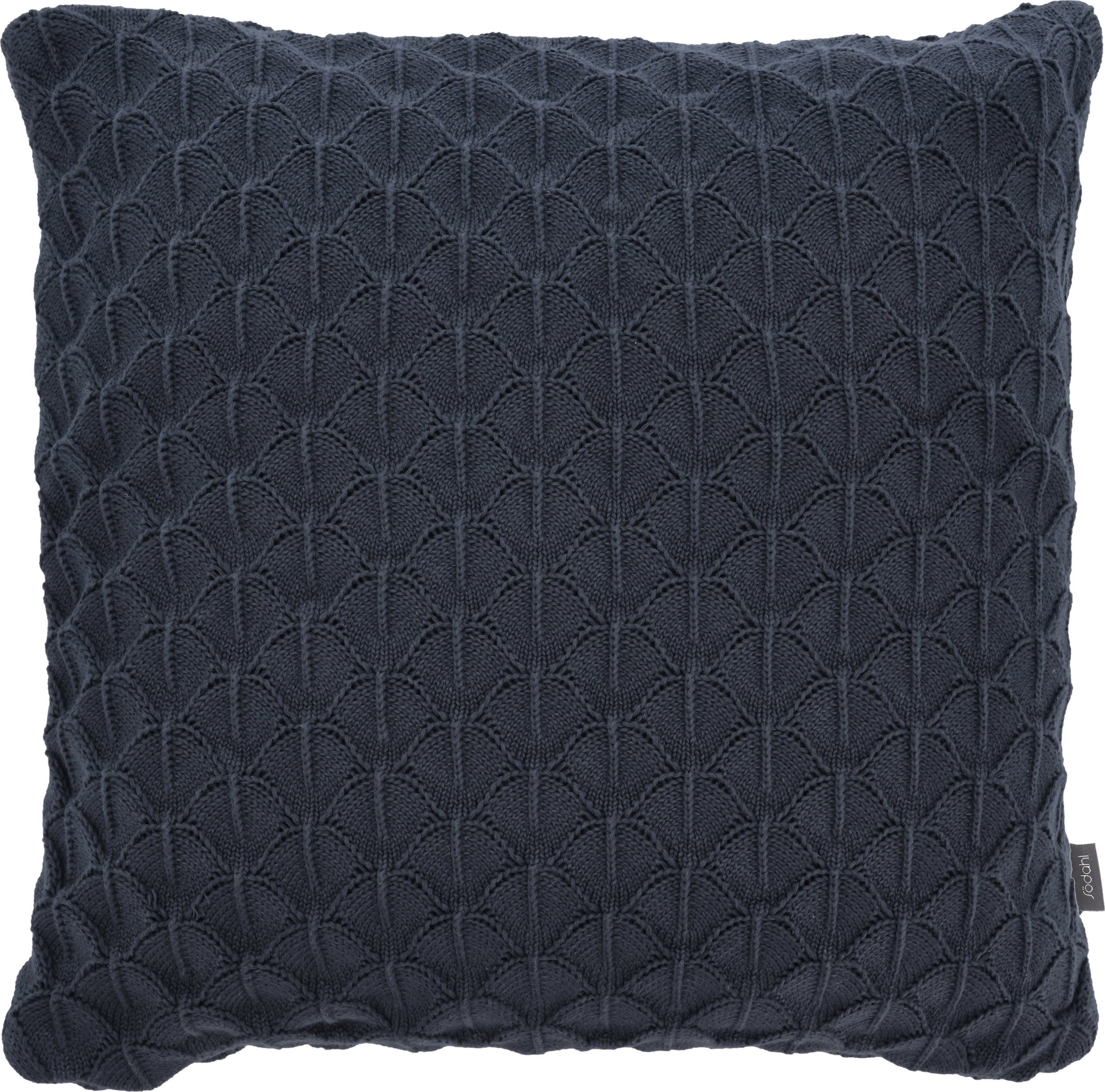 Scallop Dekorativer Kissenbezug 45 x 45 cm Indigo