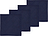 Servilletas Tiles Damask, índigo, 4 unidades