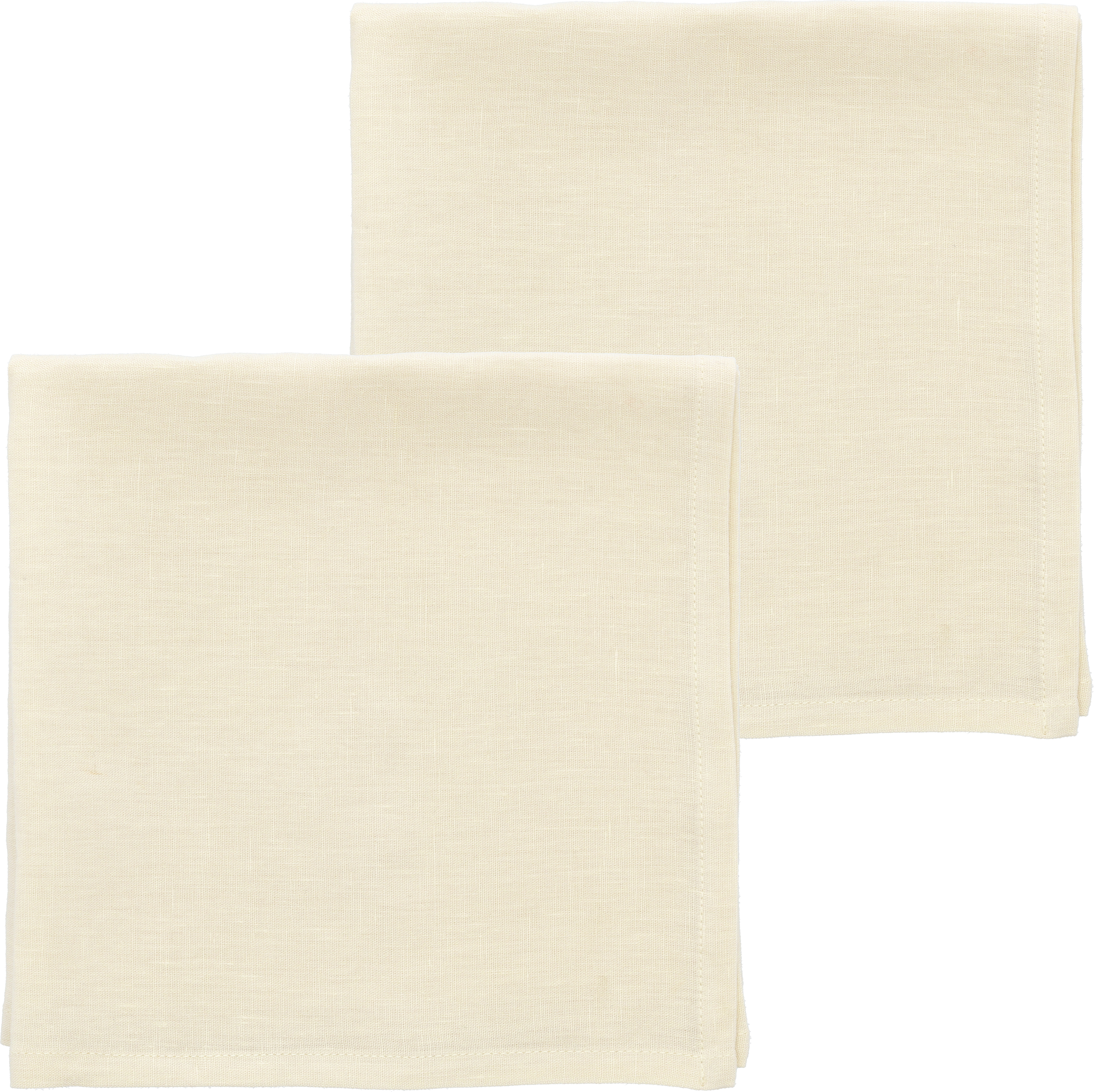 Serwetki Pure Linen ecru 2 szt.