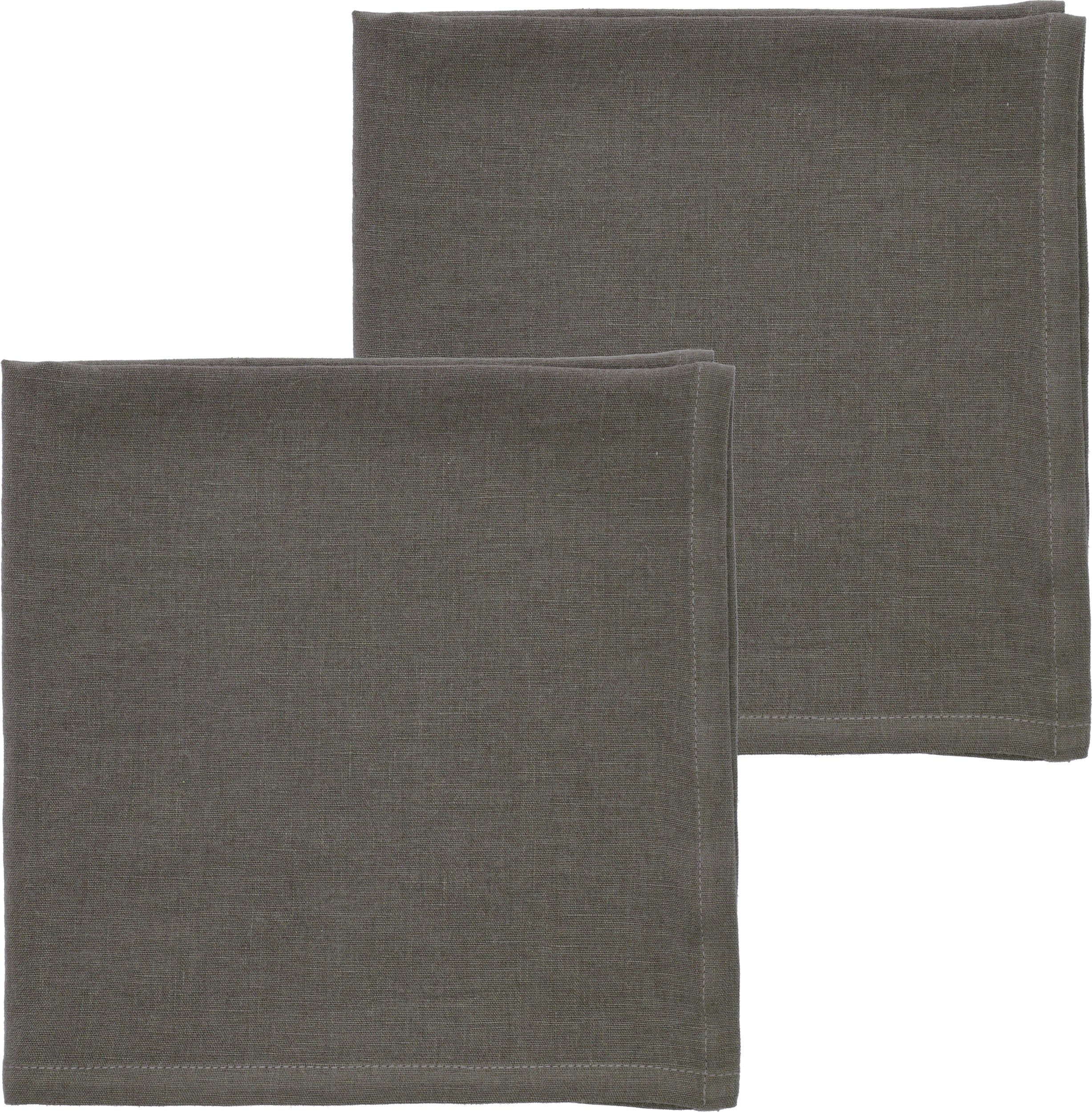 Serwetki Pure Linen szare 2 szt.