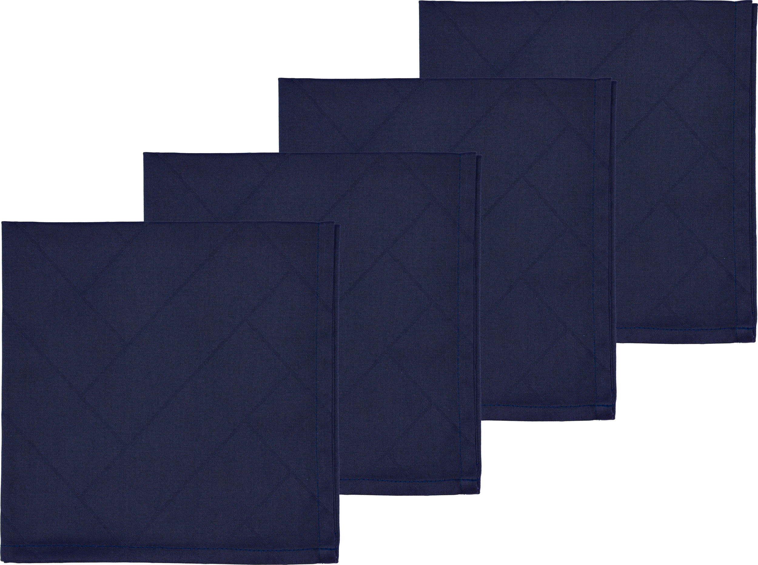 Serwetki Tiles Damask indygo 4 szt.