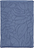 Скатертина Abstract Leaves Damask 140 x 370 см, синя