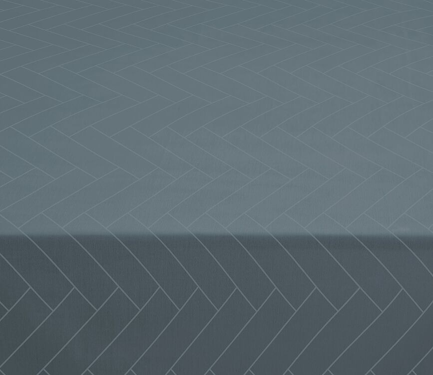 Скатертина Tiles Damask кругла 160 см, морська