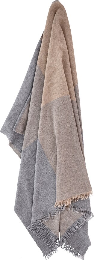 Södahl Merino Plaid, 130 x 200 cm, gris