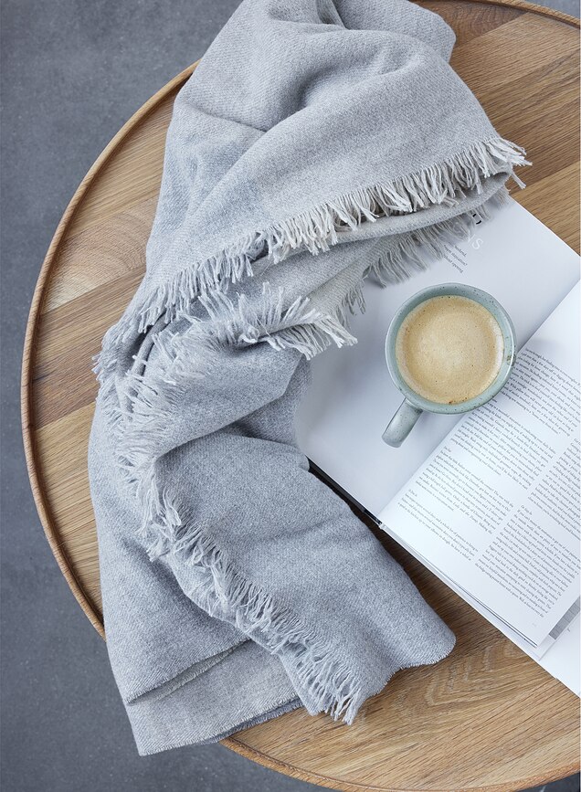 Södahl Merino Plaid, 130 x 200 cm, gris