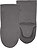 Soft Gants de Cuisine, gris, Lot de 2